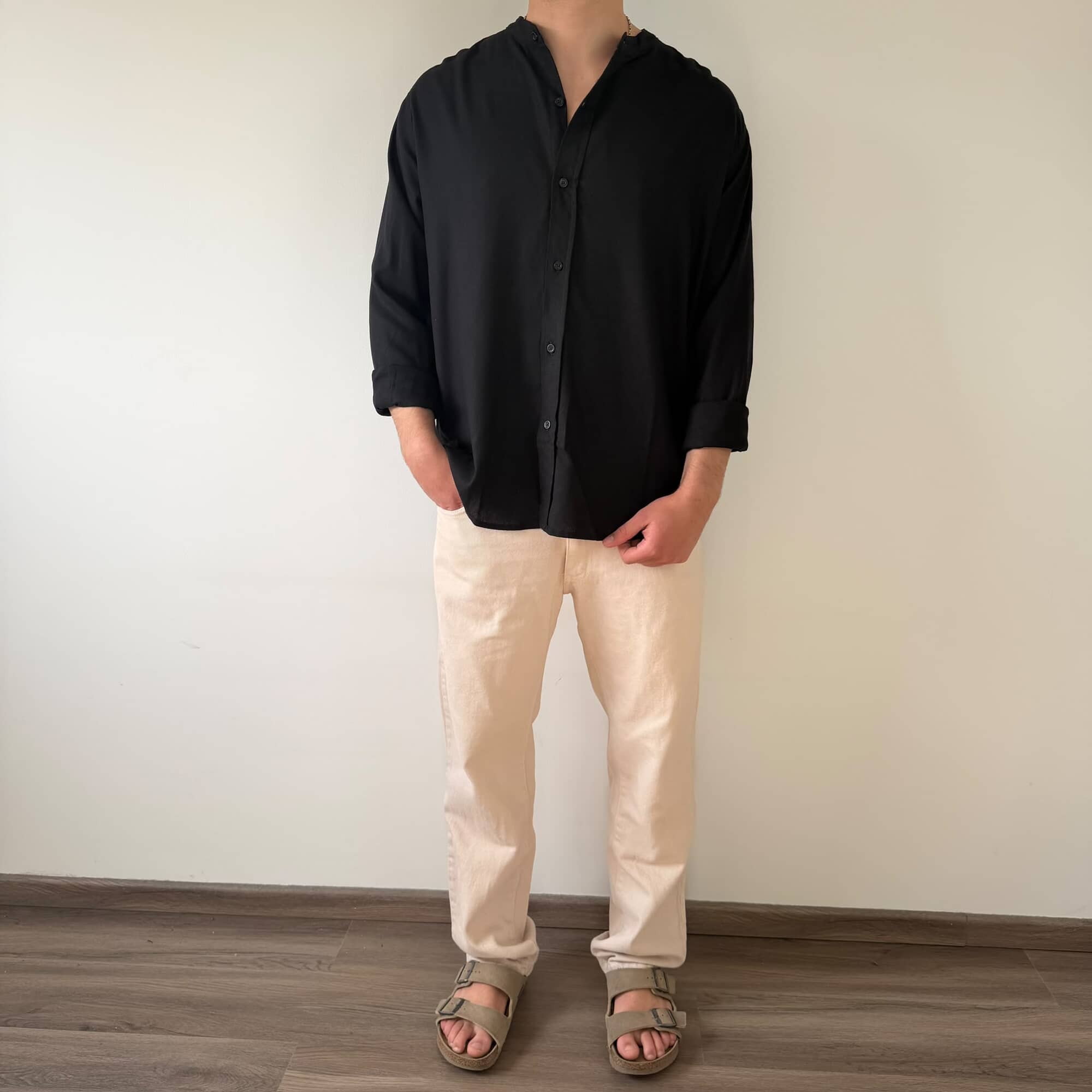 Camisa Manga Larga Lino Raze