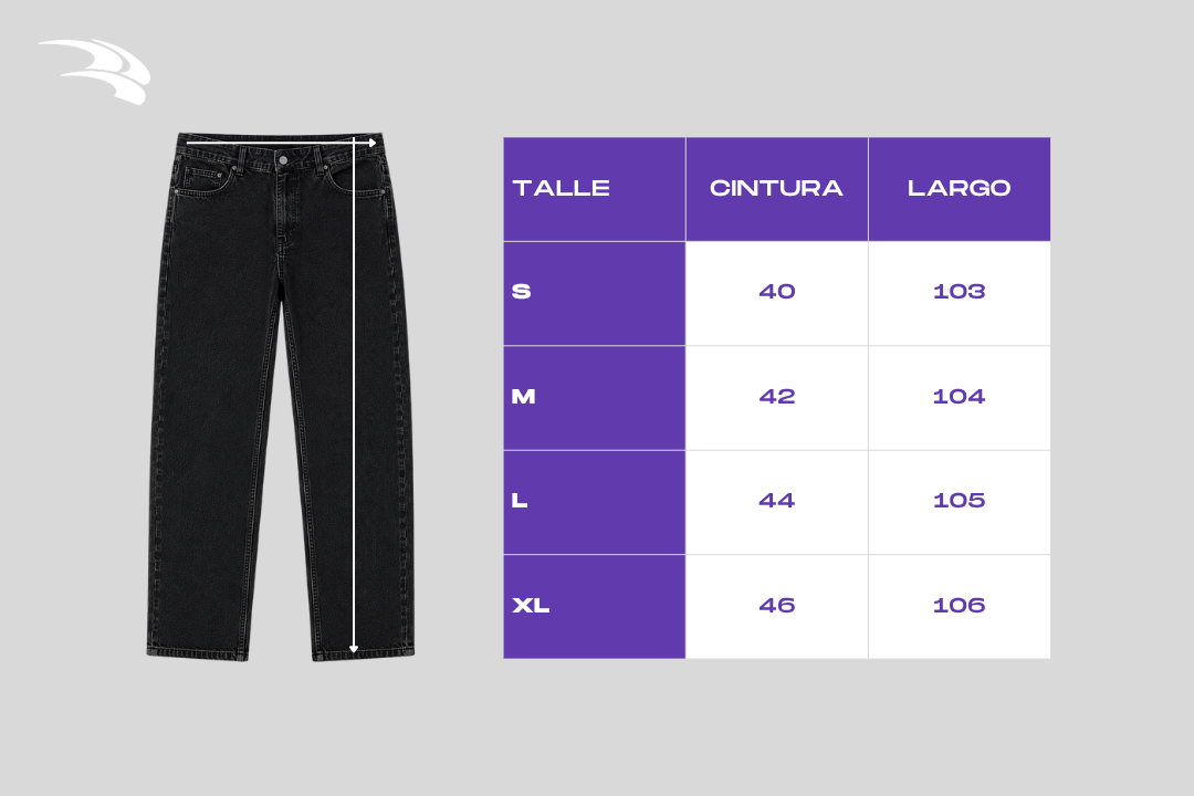 Guía de talles de