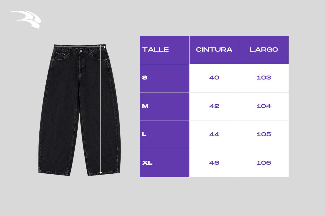 Guía de talles de
