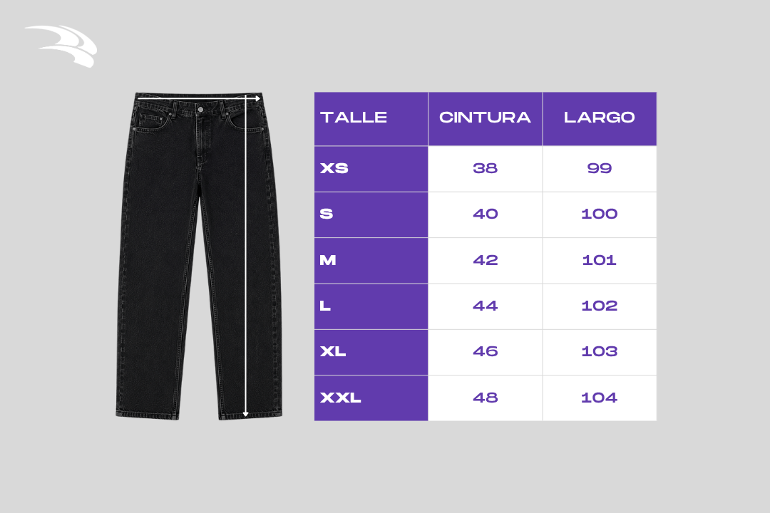 Guía de talles de