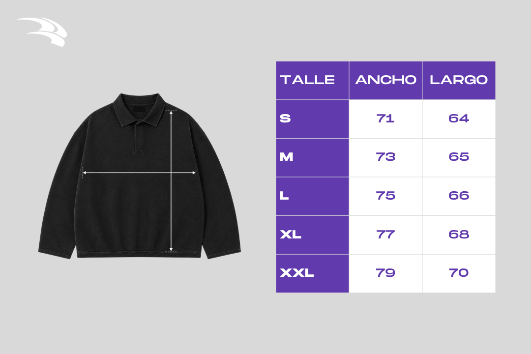 Guía de talles de