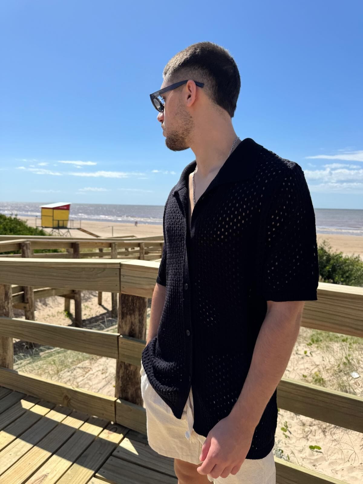Camisa tejida lumel