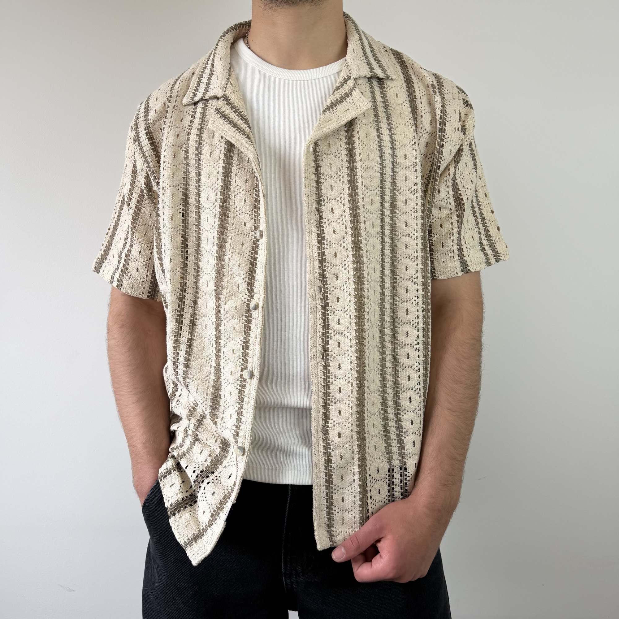 Camisa Steam Crochet