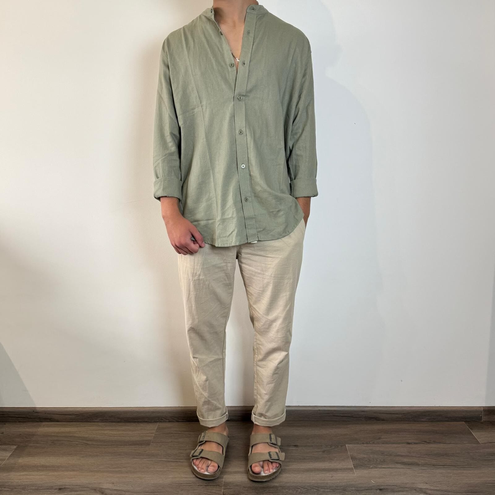 Camisa lino hemsut