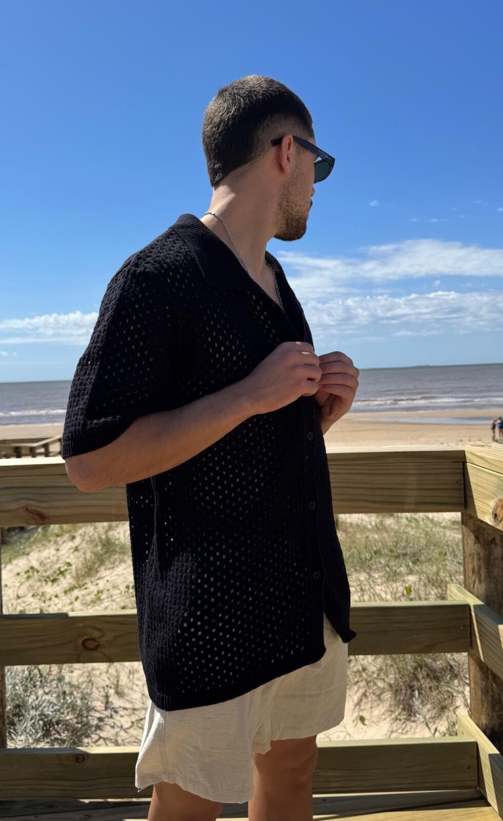 Camisa tejida lumel