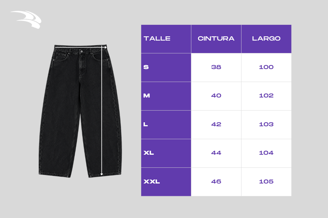 Guía de talles de