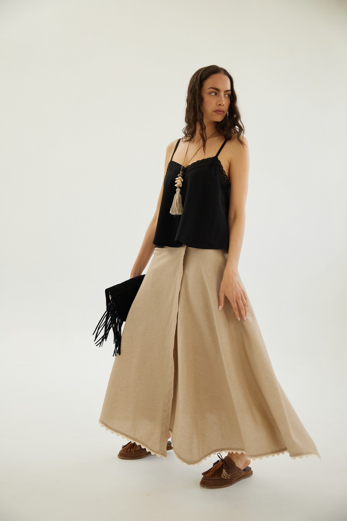 Falda Picot