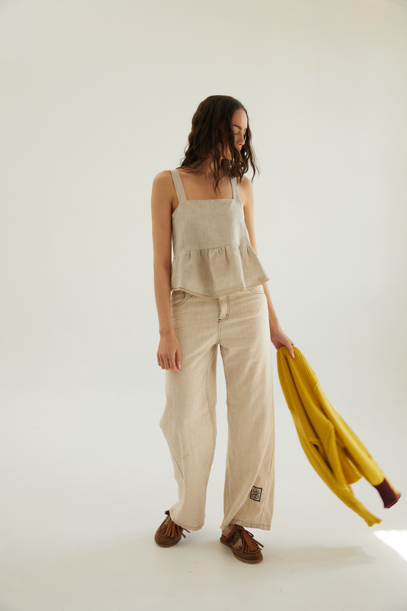 Pantalón Racha Lino