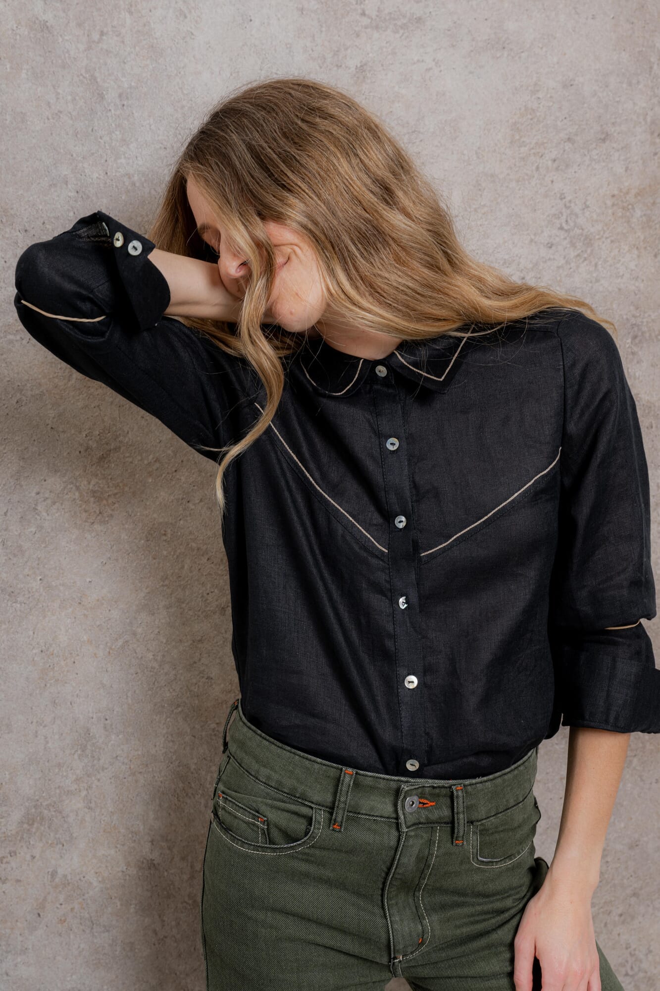 Camisa Mara lino