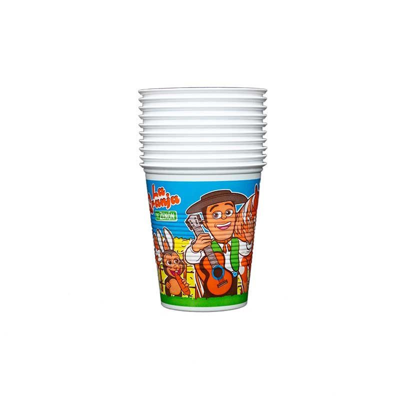 Vasos La Granja de Zenon (x10 unidades)