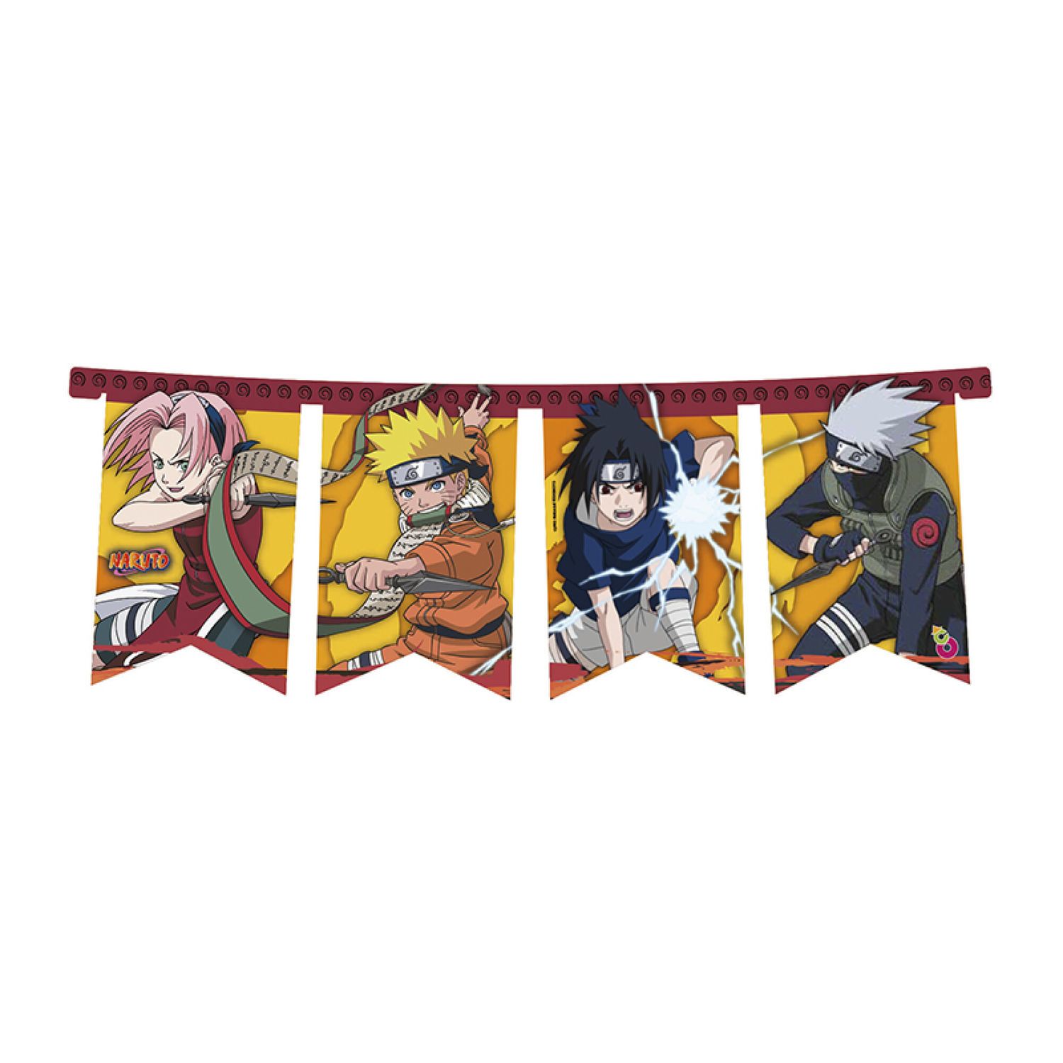 Banderín Cumpleaños - Naruto