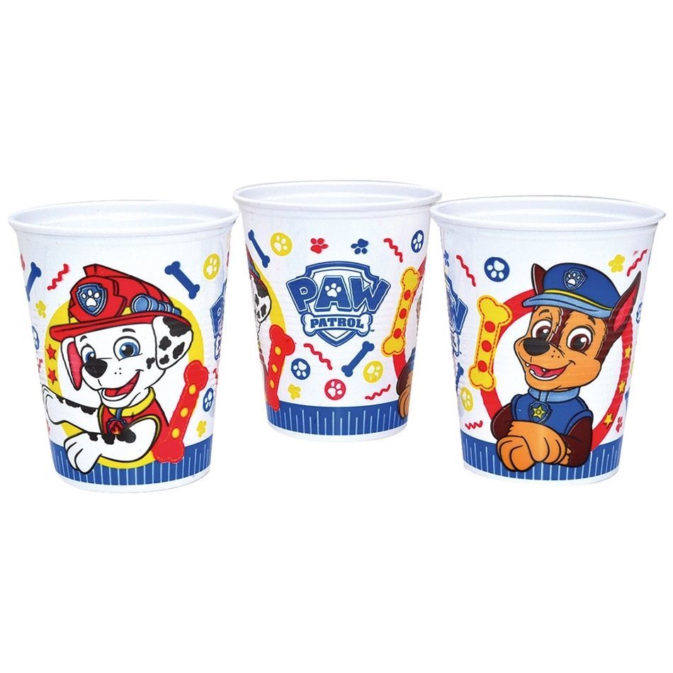 Vasos Paw Patrol (x10 unidades)