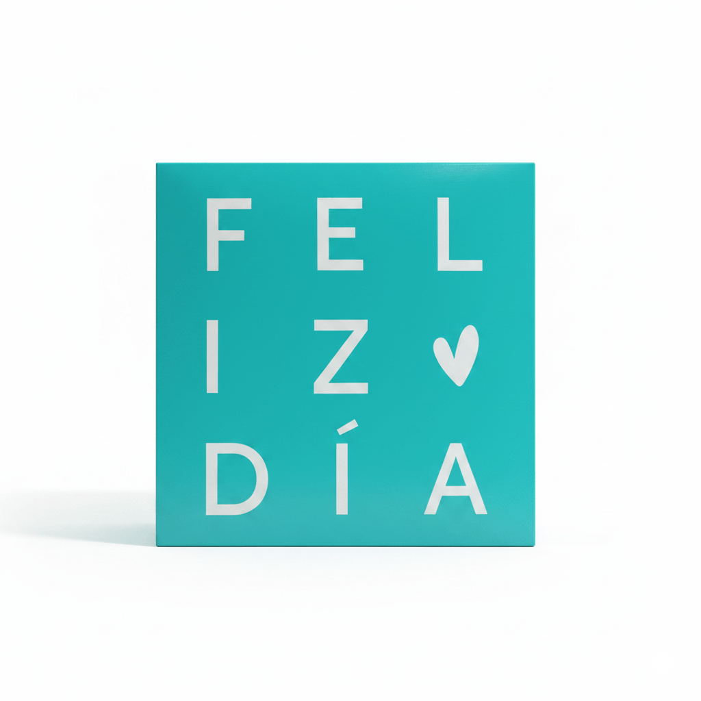 Caja Feliz Día Grande 28 x 28 x 14.5 cm