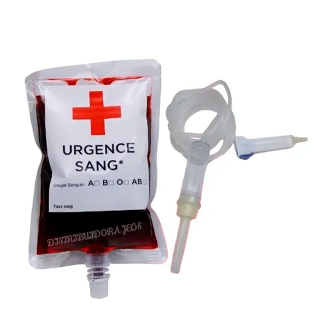 Set bolsa con sangre falsa BS55 – Halloween