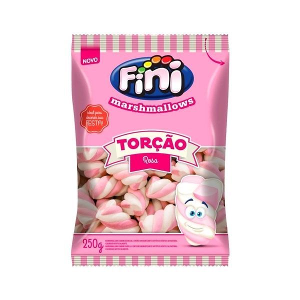 Marshmallow twist rosa 250grs