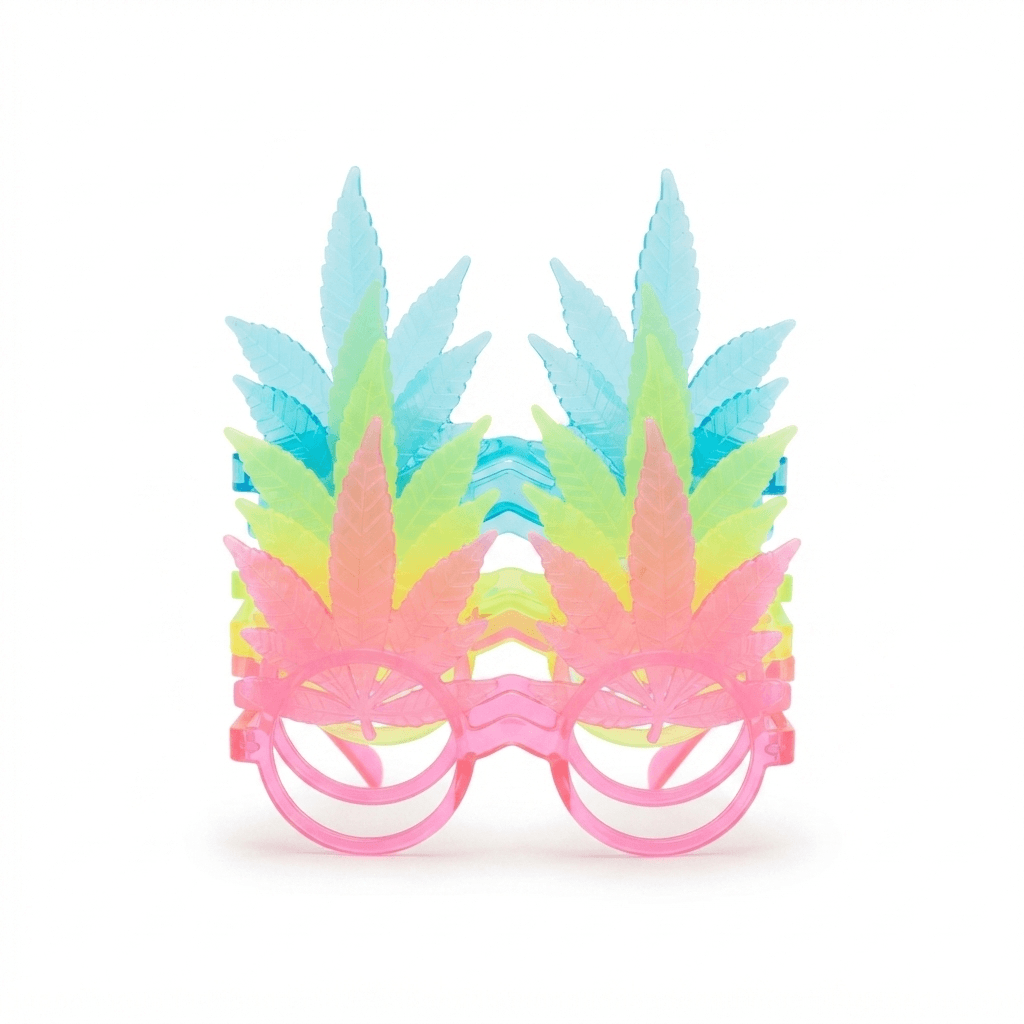 Lentes Cannabis fluo x12