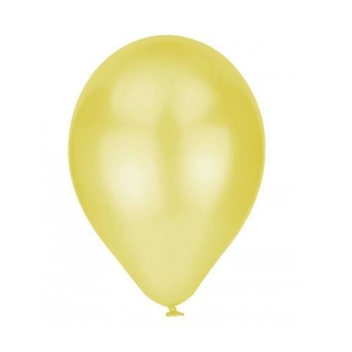 Globo Perlado Amarillo x 50 unidades R12