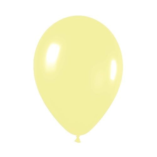 Globo Pastel Amarillo x 50 unidades R10