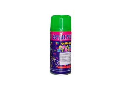 Serpentina en aerosol para fiestas — lista para usar (Verde)