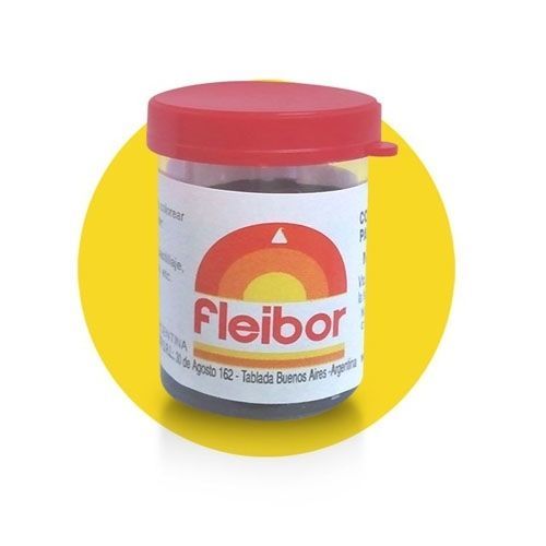 Color En Pasta Amarillo H Fleibor 15gr.