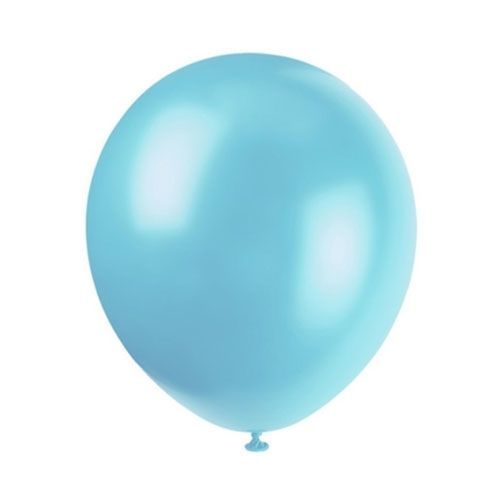 Globo Perlado Turquesa x 50 unidades R12