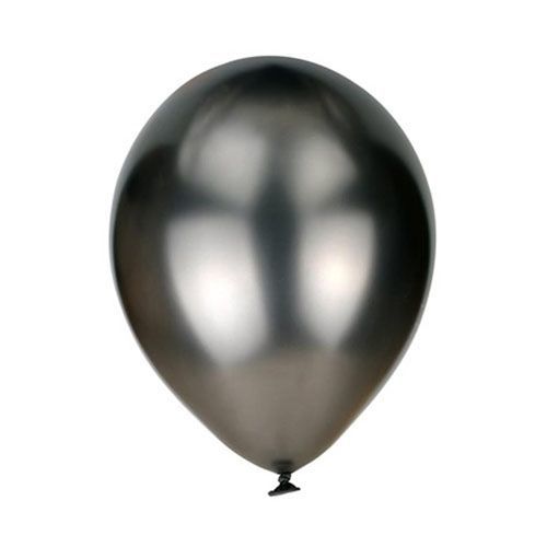 Globo Perlado Negro x 50 unidades R12