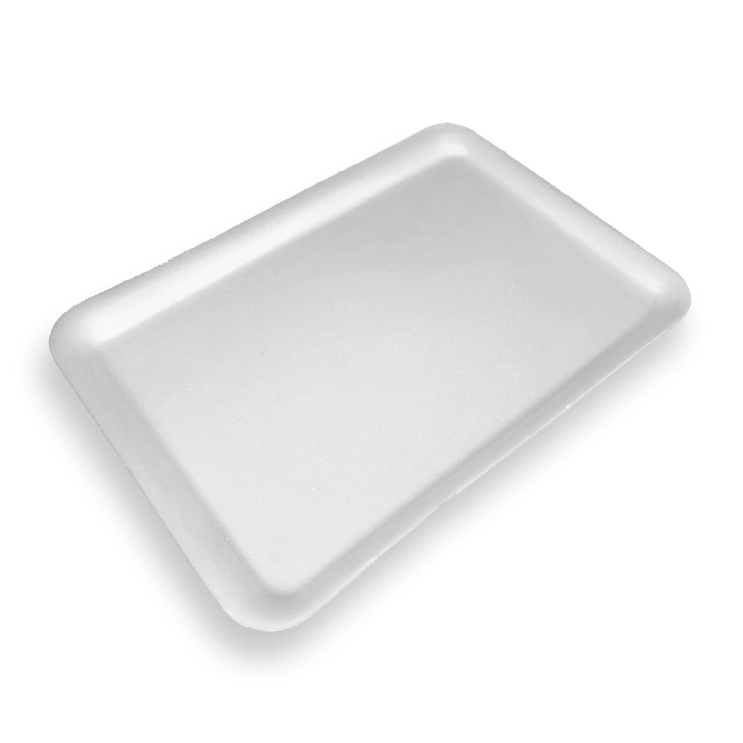 Bandeja de espuma para alimentos 35 cm × 25 cm (descartable)
