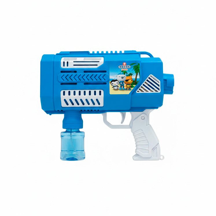 Pistola Lanza Burbujas Bazooka Automática