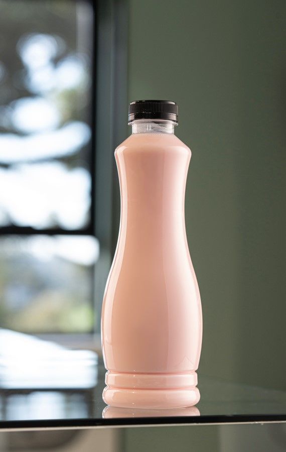 Botella para bebidas 750 ml (plástico apto para alimentos)