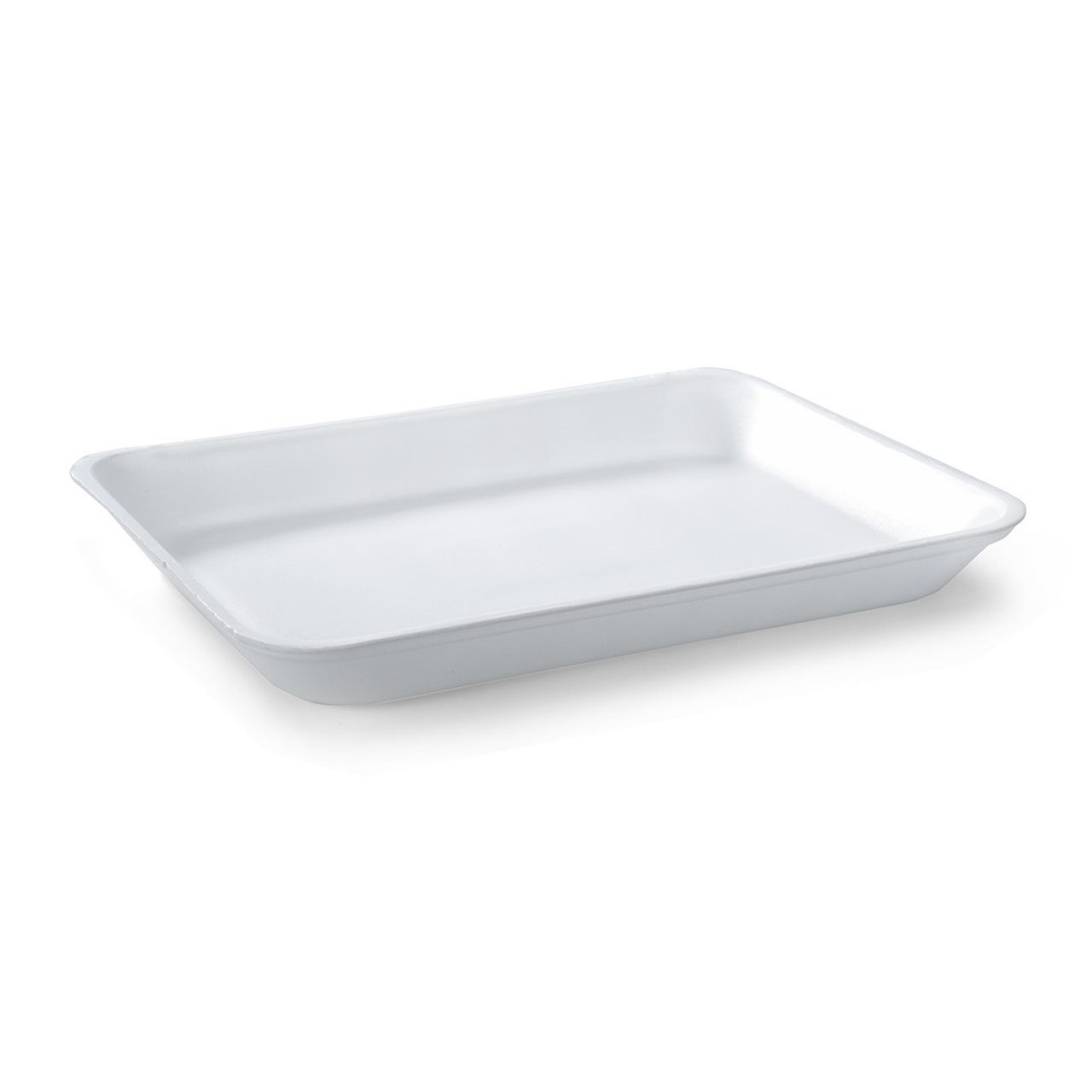 Bandeja de espuma para alimentos 41 cm × 31 cm (descartable, con borde alto)