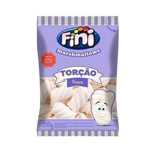 Marshmallow twist blanco 250grs