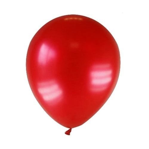 Globo Perlado Rojo x 50 unidades R12