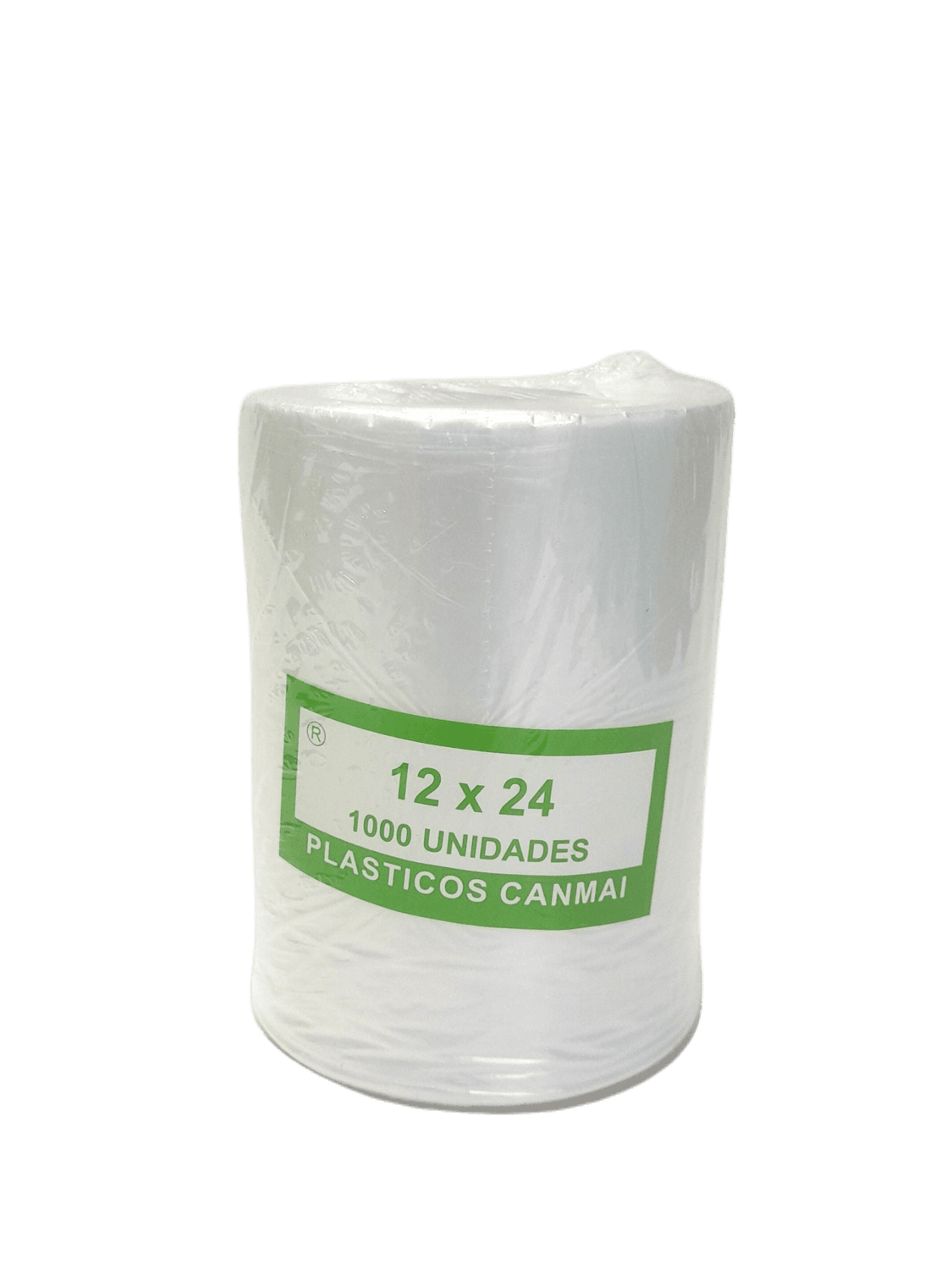 Rollo de bolsas 12 × 24 cm (x1000 unidades)