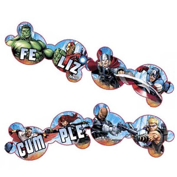Cartel de Cumpleaños - Avengers