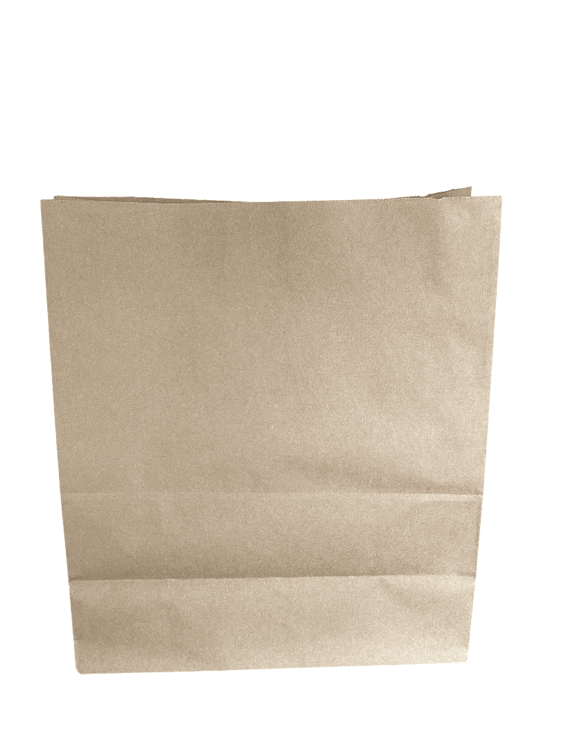 Bolsa de papel kraft marrón 32 × 38 × 16 cm