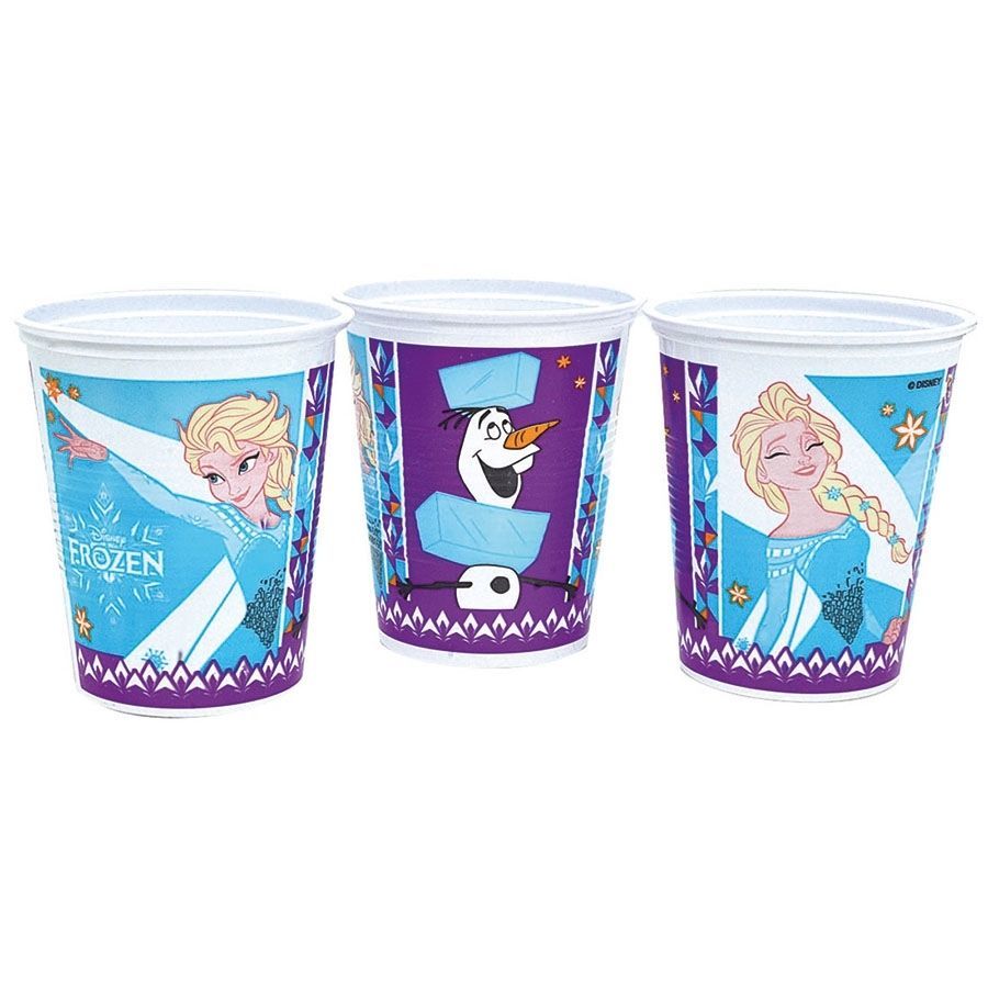 Vasos Frozen (x10 unidades)