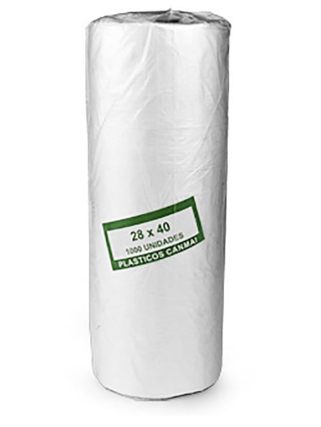 Rollo de bolsas 28 × 40 cm (x1000 unidades)