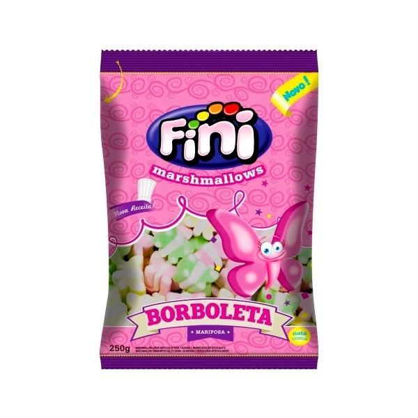 Marshmallow mariposa 250grs