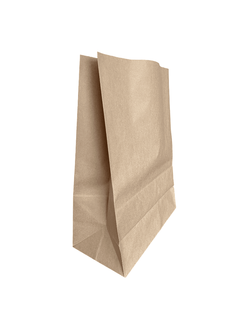 Bolsa de papel kraft marrón 28 × 38 × 15 cm