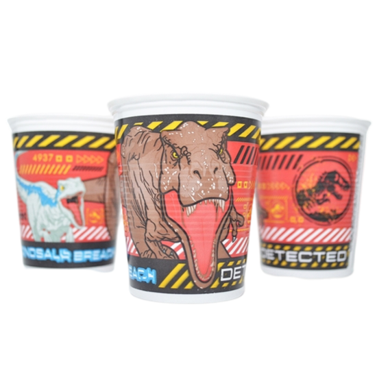 Vasos Plásticos - Jurassic Word