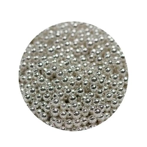 Sprinkles - Perlas Para Repostería 4mm Plateadas x100grs