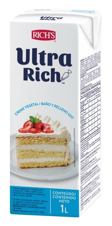 Ultra Richs baño y relleno UHT 1L