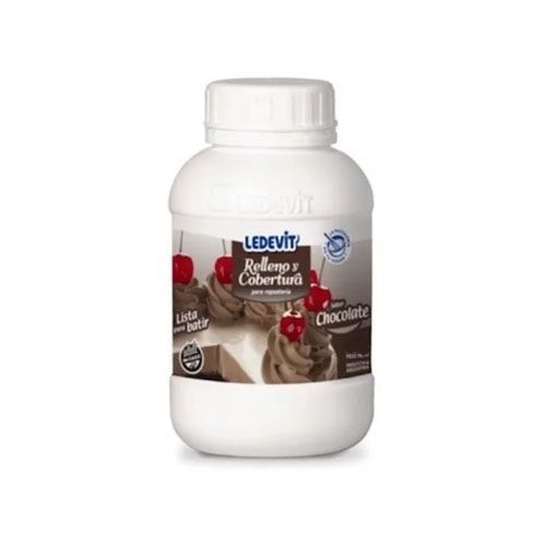 Ledevit Relleno y Cobertura Sabor Chocolate 1Kg.