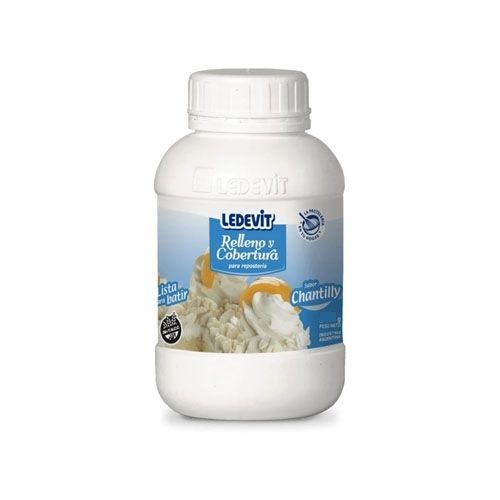 Ledevit Relleno y Cobertura Sabor Chantilly 500Grs.