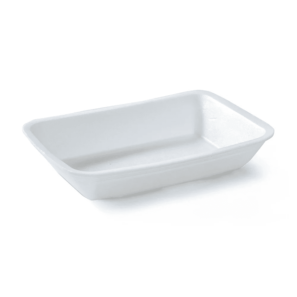 Bandeja de espuma para alimentos 15 cm × 9 cm (descartable)