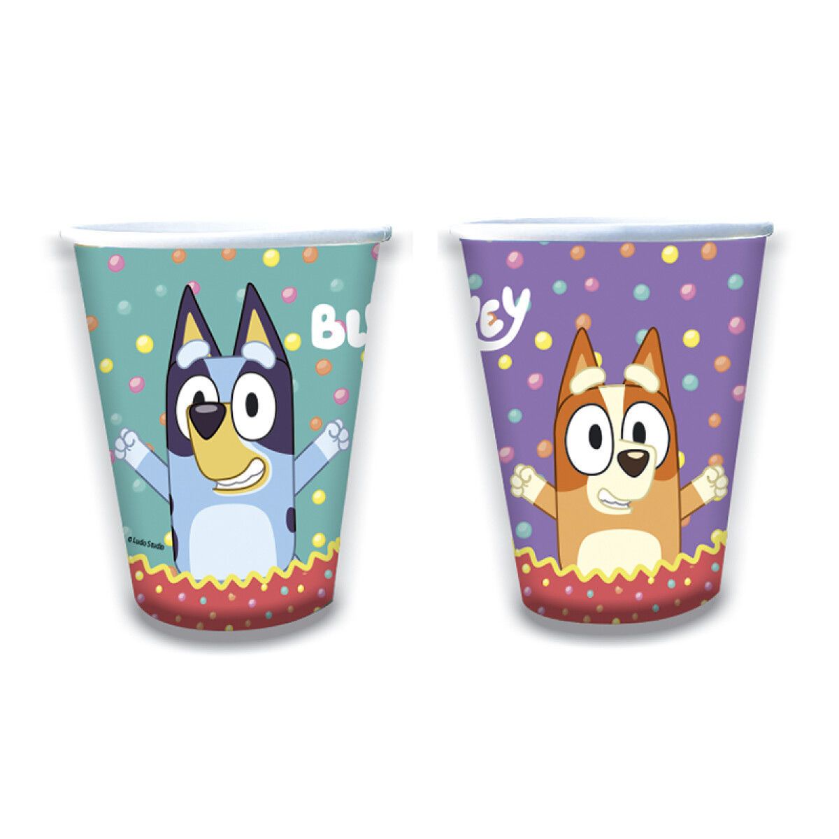 Vasos Plásticos - Bluey