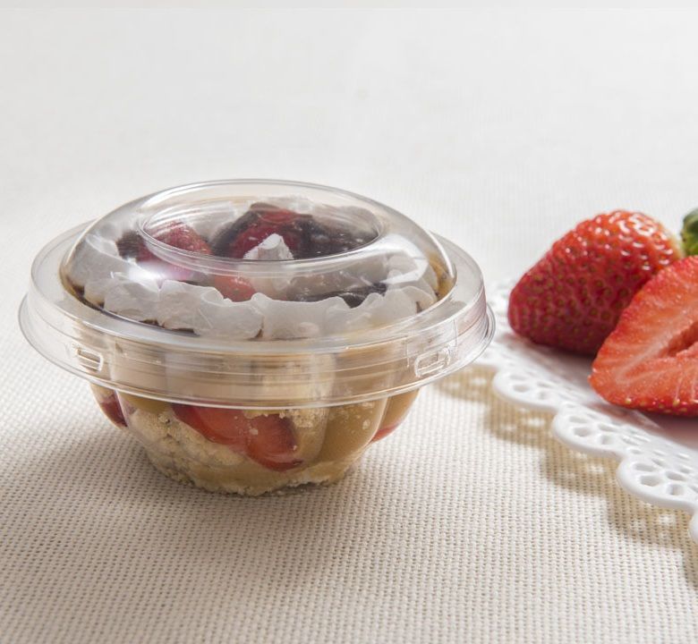 Pote transparente redondo 150 ml