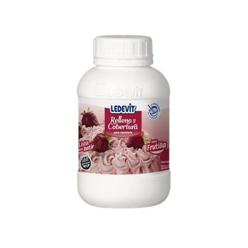 Ledevit Relleno y Cobertura Frutilla 1kg.