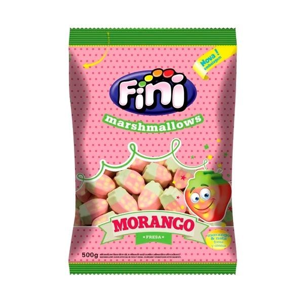 Marshmallow morango 250grs