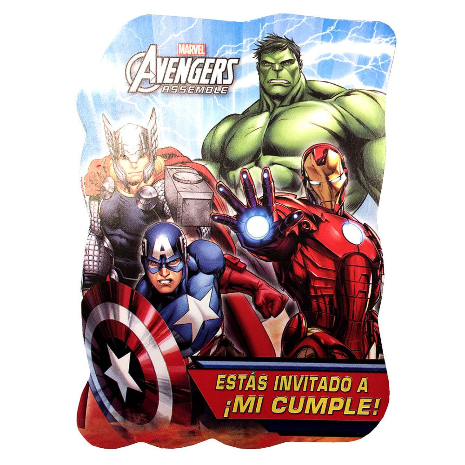 Invitación - Avengers